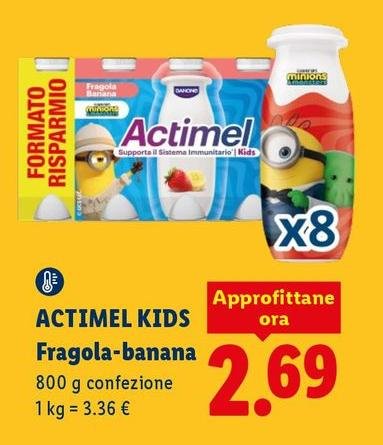 Actimel - Kids Fragola-Banana