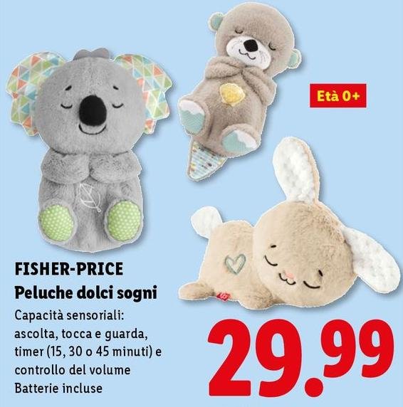 Fisher Price - Peluche Dolci Sogni