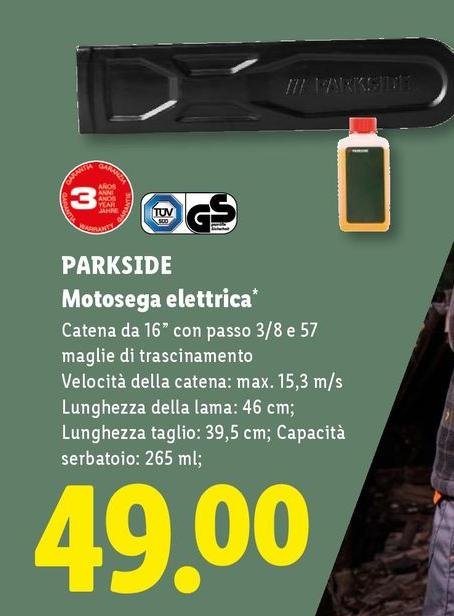 Parkside - Motosega Elettrica