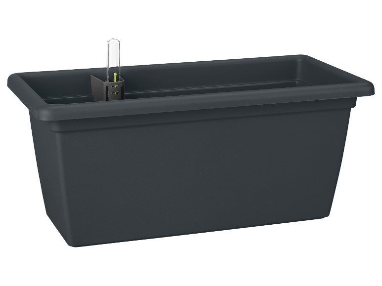 Vaso per fiori con sistema d'irrigazione controllata