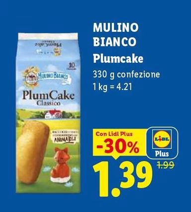 Mulino Bianco - Plumcake