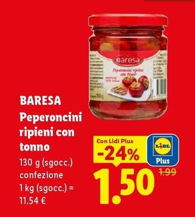 Baresa - Peperoncini Ripieni Con Tonno