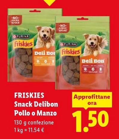Friskies - Snack Delibon Pollo O Manzo
