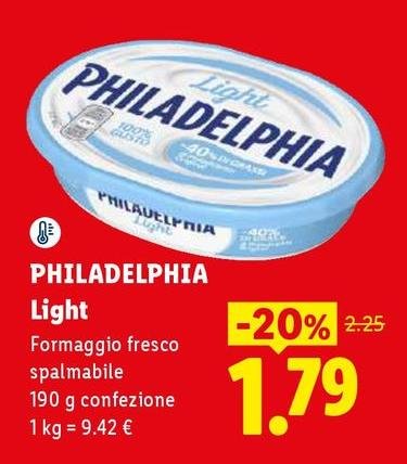 Philadelphia - Formaggio Fresco Spalmabile