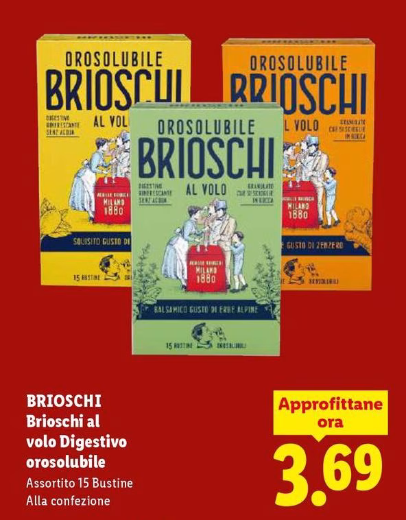 Brioschi -  Al Volo Digestivo Orosolubile