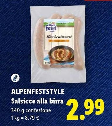 Alpen fest - Salsicce Alla Birra