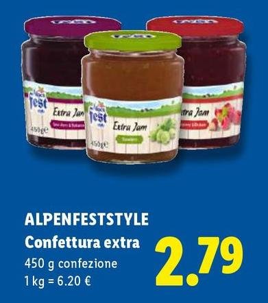 Alpen fest - Confettura Extra