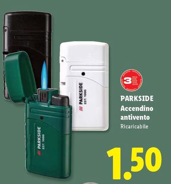 Parkside - Accendino Antivento
