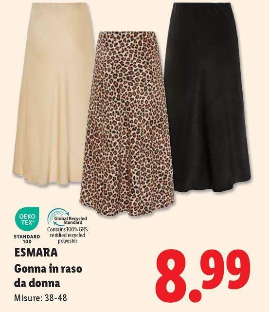 Oeko Tex - Gomma In Raso Da Donna