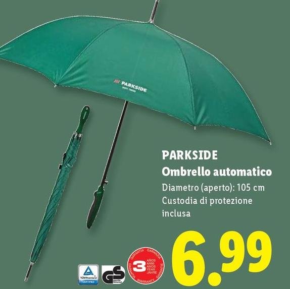 Parkside - Ombrello Automatico