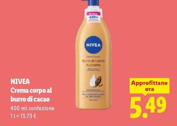 Nivea - Crema Corpo Al Burro Di Cacao