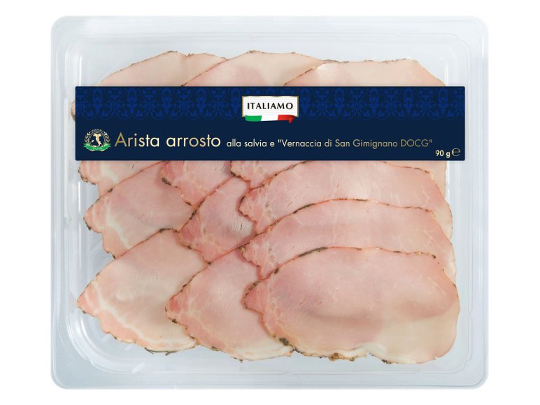 Arista arrosto alla salvia e "Vernaccia di San Gimignano DOCG"