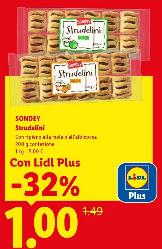 Sondey - Strudellini