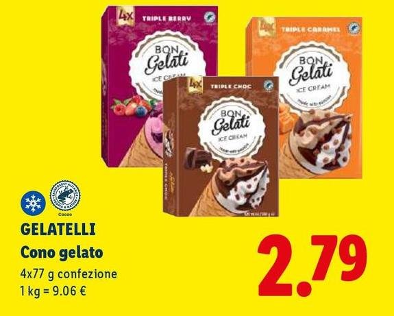 Bon Gelati - Gelatelli Cono Gelato