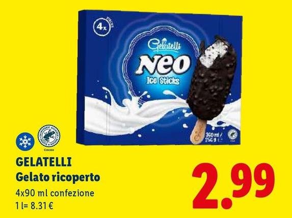 Gelatelli - Gelato Ricoperto