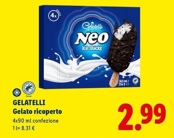 Gelatelli - Gelato Ricoperto