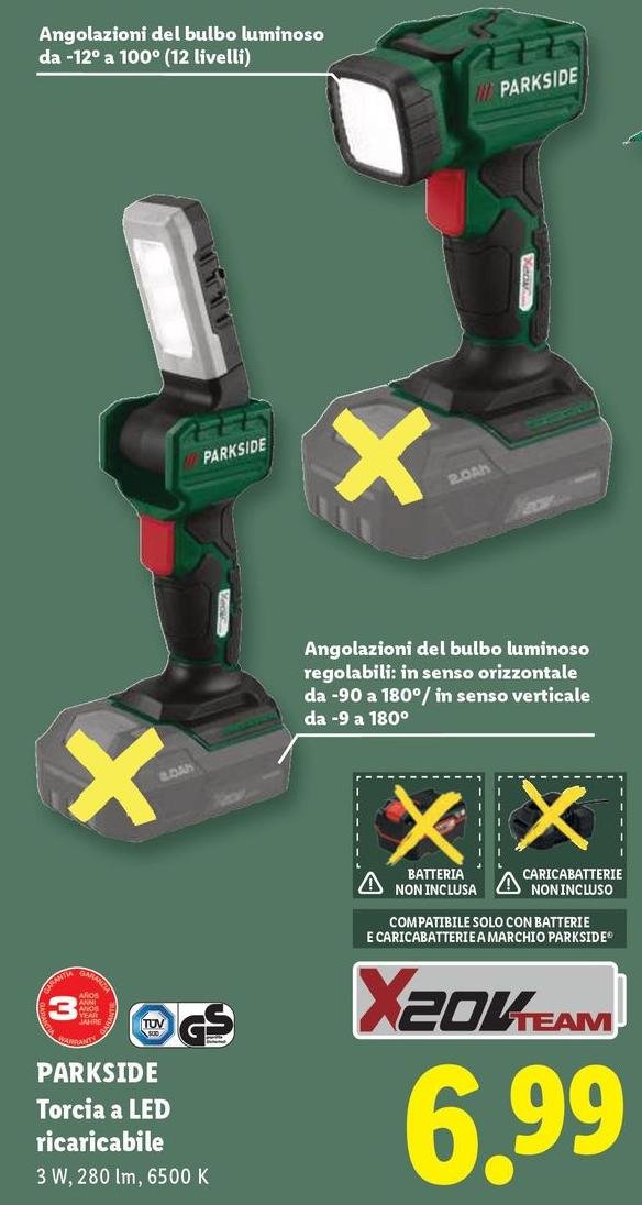 Parkside - Toctic A Led Ristretchike