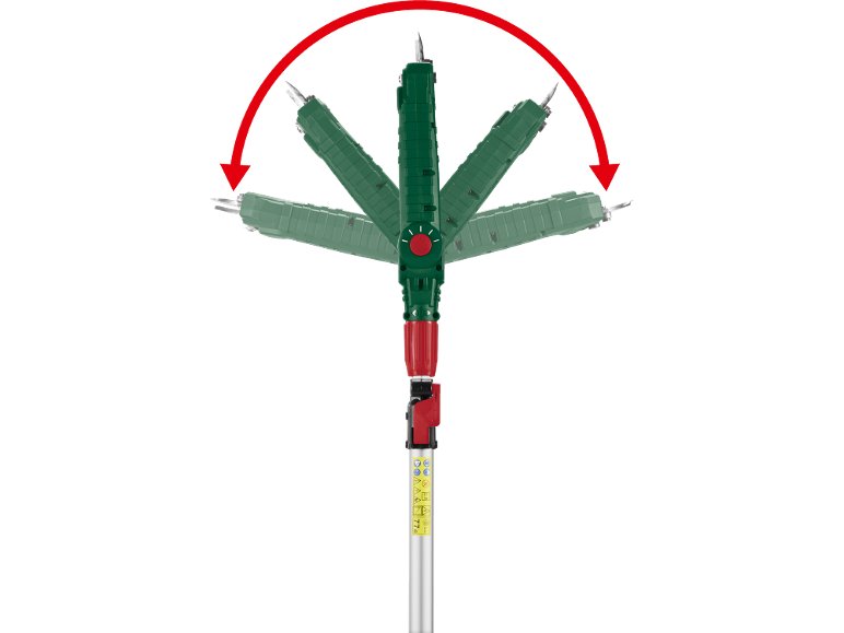 Tagliarami telescopico ricaricabile