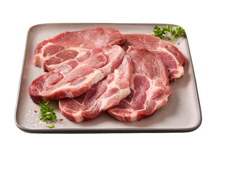 Fettine di coppa di suino senza osso XXL
