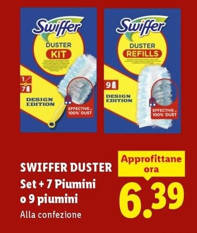 Swiffer - Duster Set + 7 Piumini O 9 Piumini