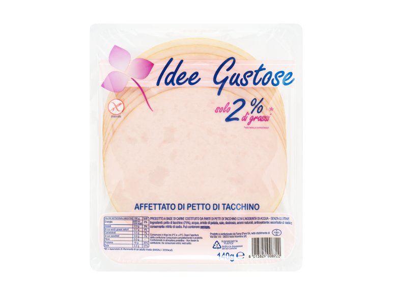 Affettato di petto di tacchino