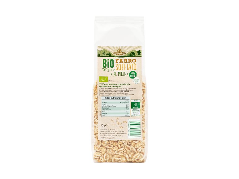 Farro soffiato Bio al miele