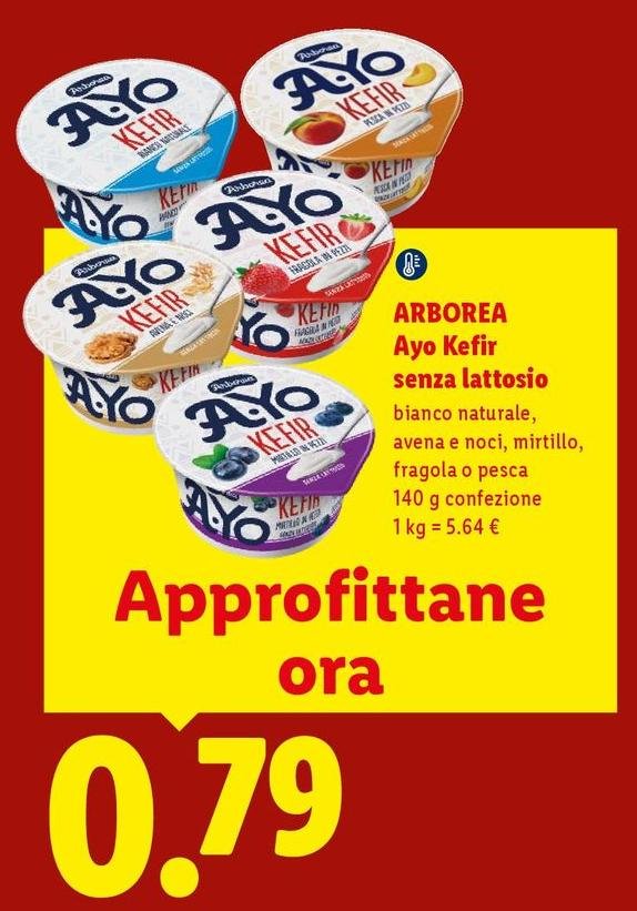 Arborea - Ayo Kefir Senza Lattosio