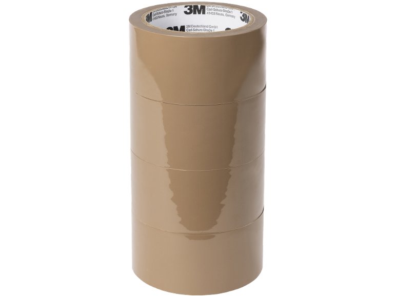 Nastro adesivo 66m x 50mm, 4 pezzi "3M"