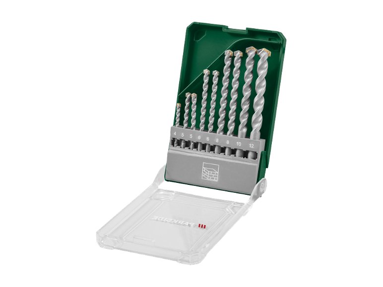 Set punte da trapano, 5 o 9 pezzi