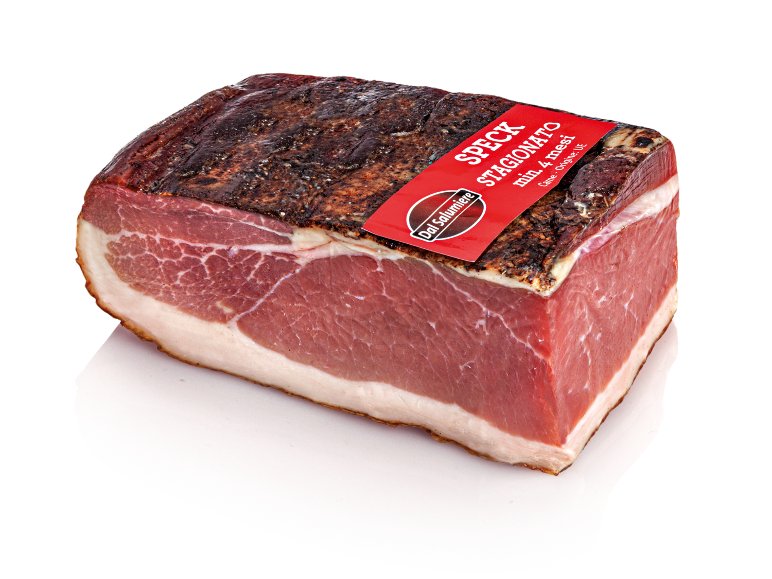 Trancio di speck stagionato
