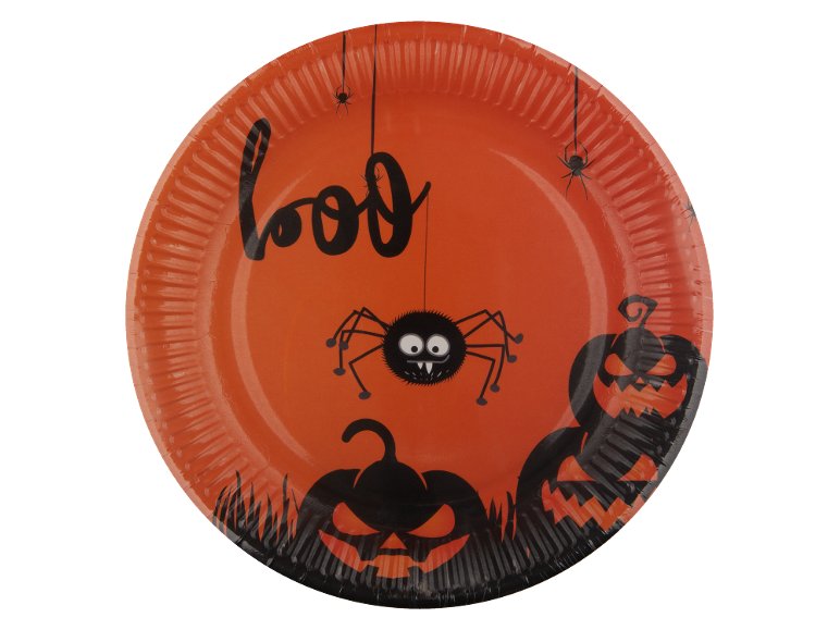 Piatti di carta di Halloween