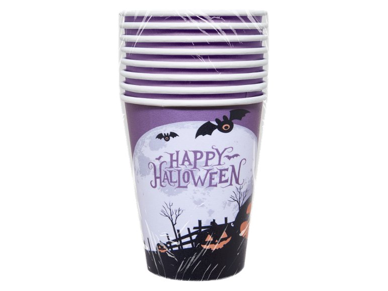 Bicchieri di carta di Halloween