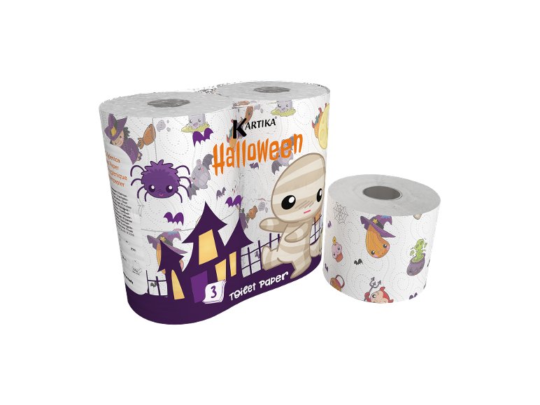 Carta igienica di Halloween
