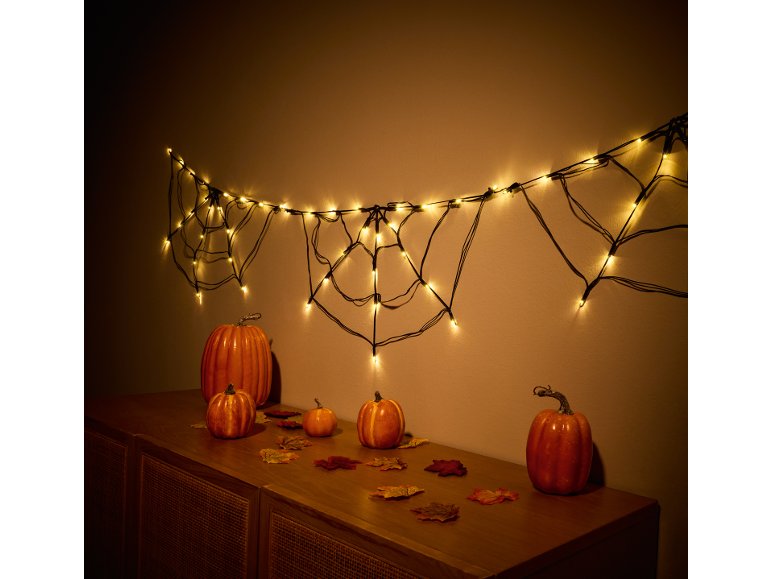Catena Luminosa Led O Ragnatela Led Halloween
