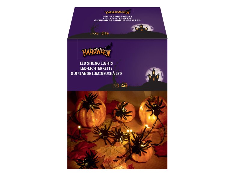 Catena Luminosa Led O Ragnatela Led Halloween