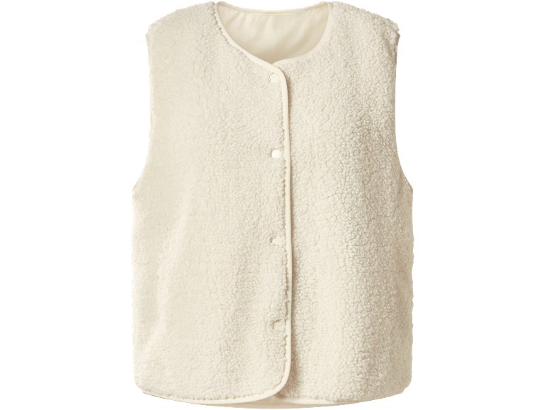Gilet teddy da donna