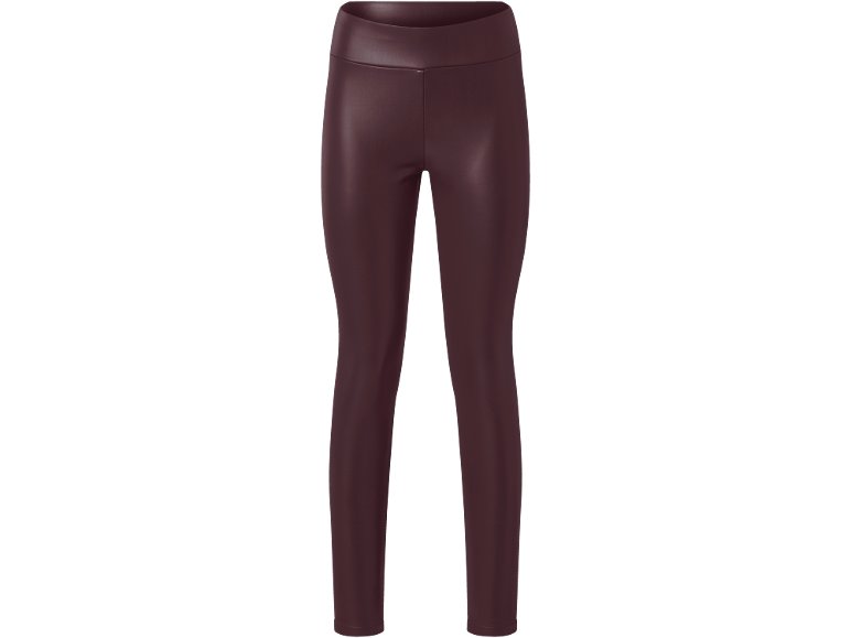 Leggings in semilpelle da donna