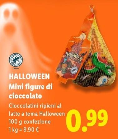 Halloween - Mini Figure Di Cioccolato