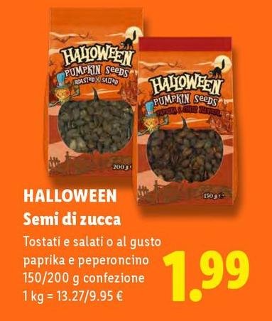 Halloween - Semi Di Zucca
