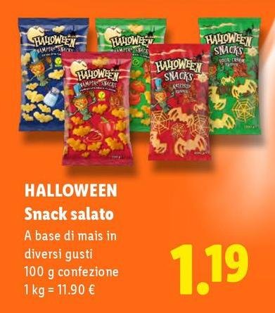 Halloween - Snack Salato