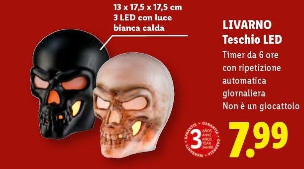 Livarno - Teschio Led