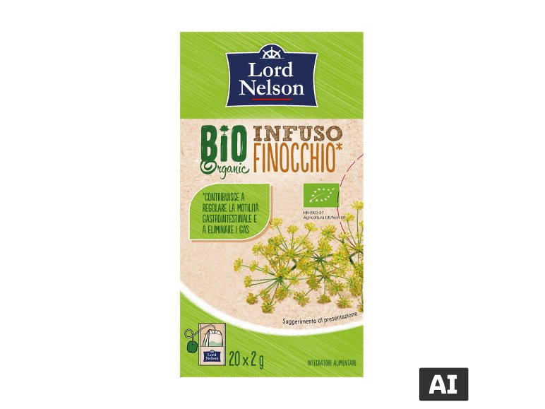 Tisana benessere al finocchio Bio