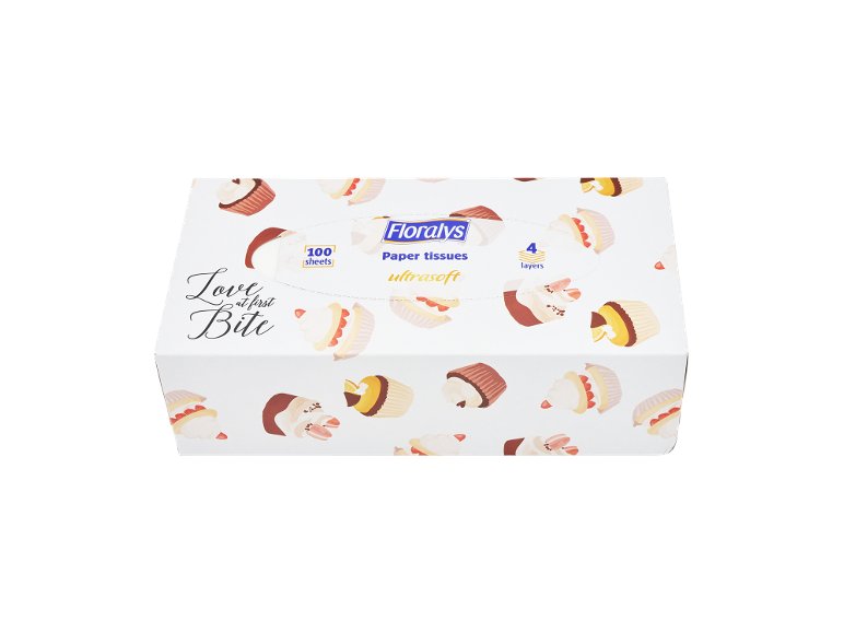 Box di fazzoletti di carta