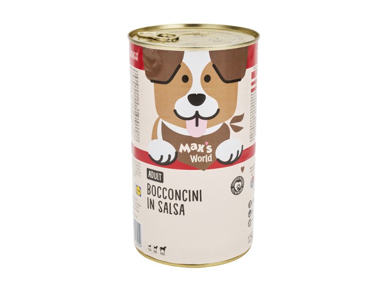 Bocconcini in salsa per cani adulti