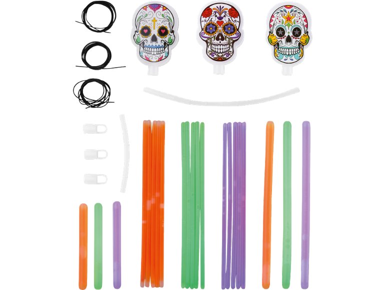 Bastoncini luminosi o lanterne di Halloween