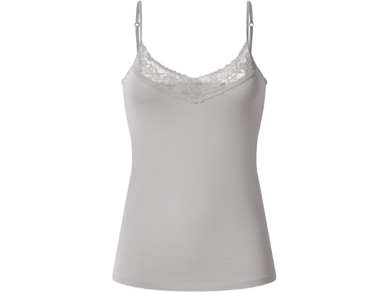 Canotta da donna con pizzo, 3 pezzi