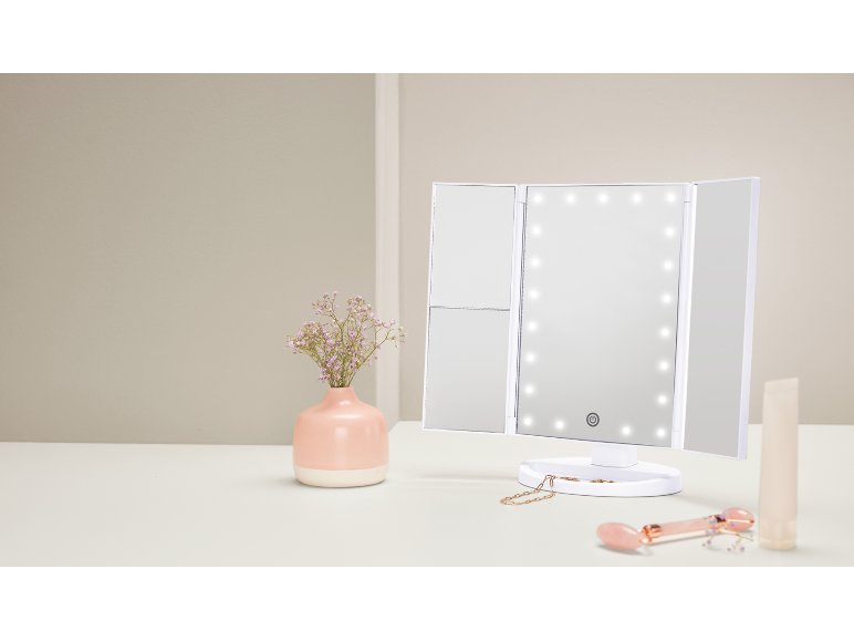 Specchio a LED per il trucco
