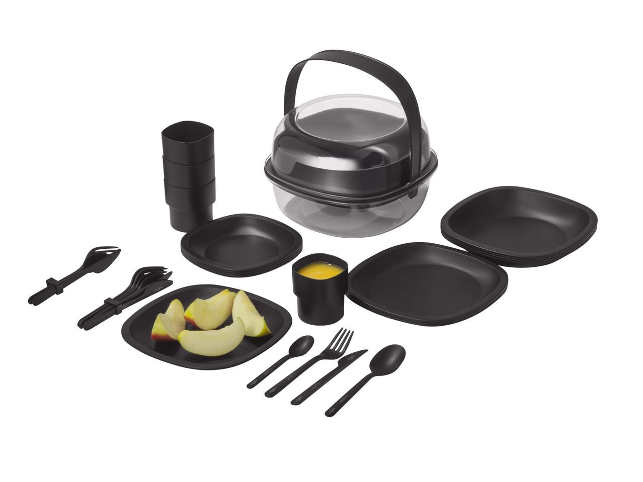 Set stoviglie da campeggio