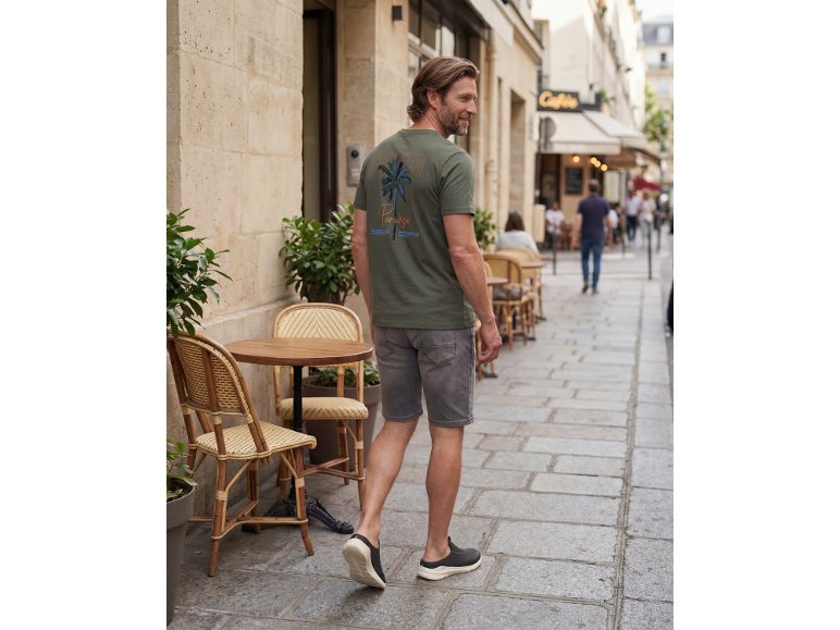 Bermuda in jeans da uomo
