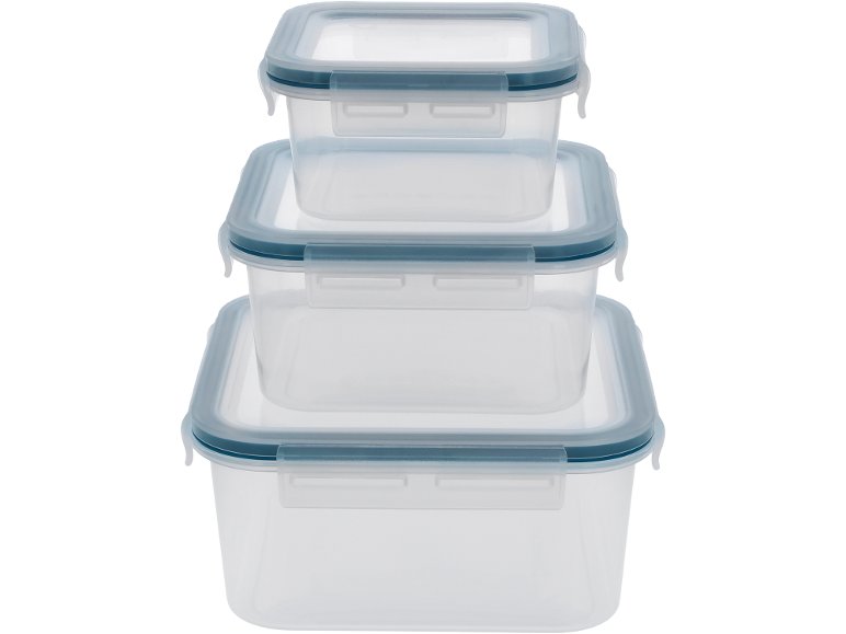 Set contenitori salvafreschezza, 3 pezzi